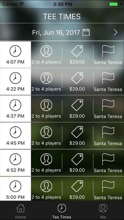 Santa Teresa Tee Times