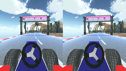VR Stunt Car Racing Adventure screenshot 1