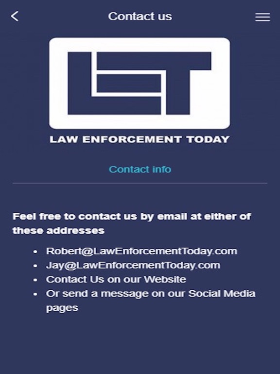 Screenshot #6 pour Law Enforcement Today