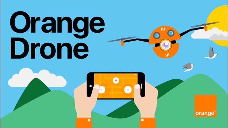 Orange Drone