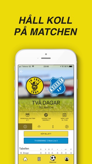 IK Frej Täby Live(圖1)-速報App