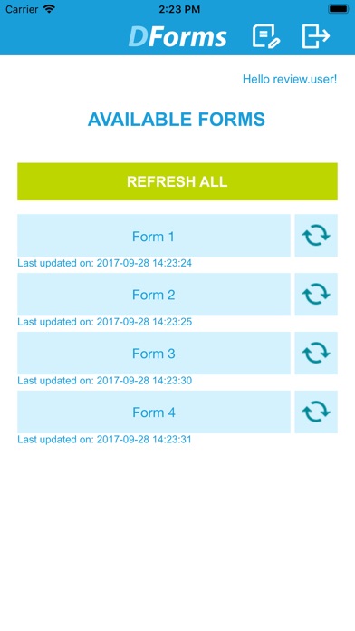 Diversey Forms screenshot 3