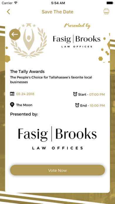 Tallyawards screenshot 3