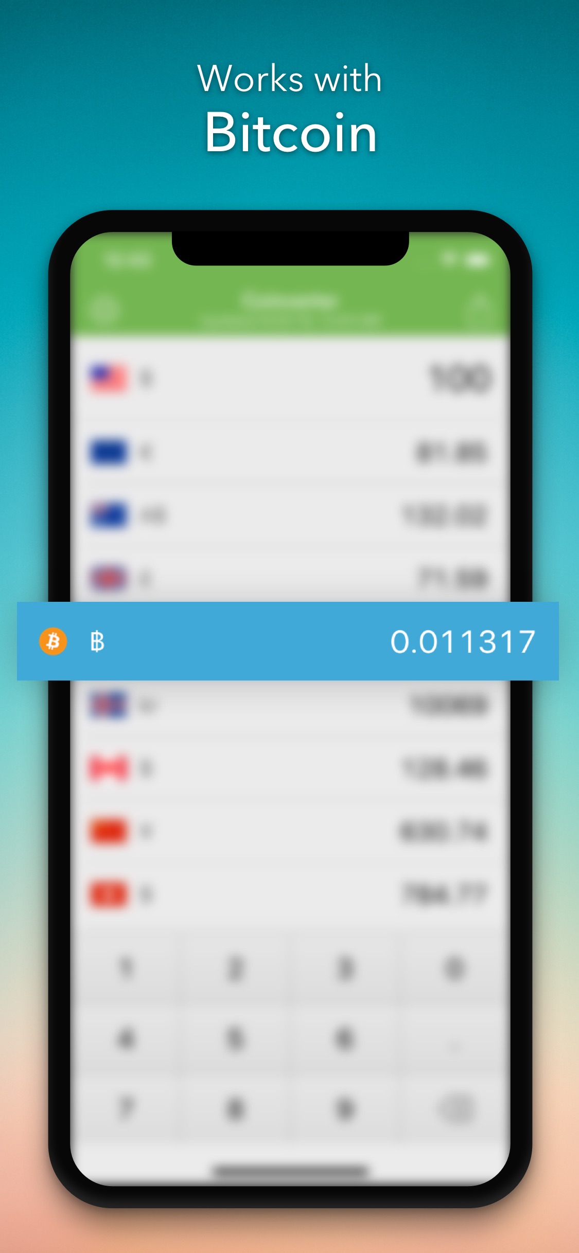 Screenshot do app Coinverter