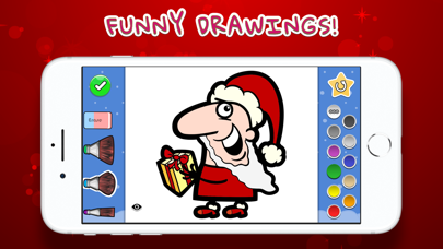 Coloring Your Santa screenshot 4