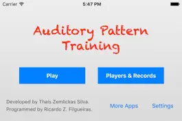 Game screenshot Auditory Pattern Training mod apk