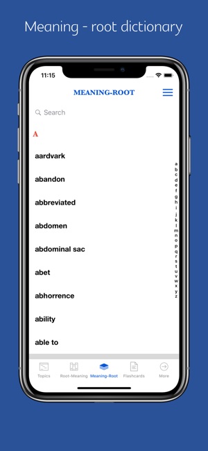 Word Root Dictionary(圖6)-速報App