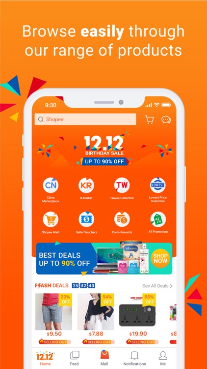 Shopee SG: 12.12 Birthday Sale