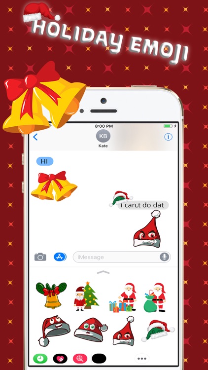 Christmas Holiday 3D Emoji