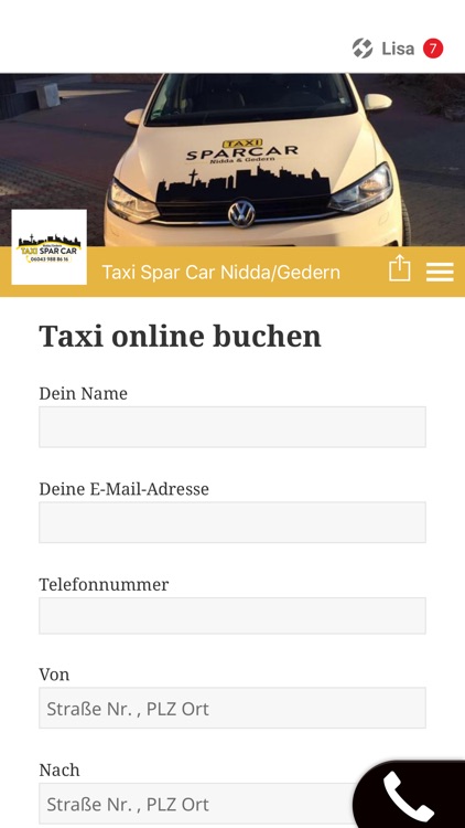 Taxi Nidda