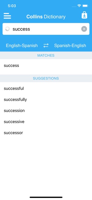 Collins Spanish Dictionary(圖5)-速報App