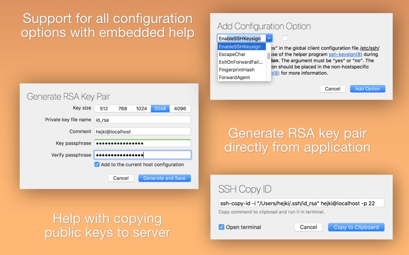 SSH Config Editor Mac 破解版 SSH配置编辑器