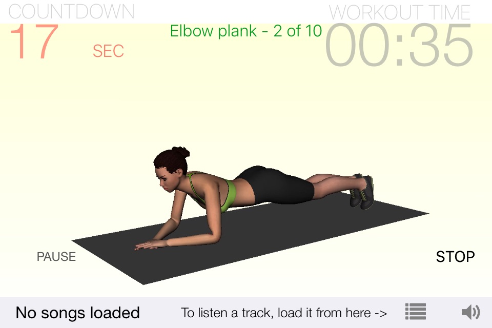 3D Workouts Plus - Quick daily routines for you screenshot 3