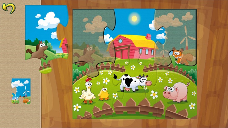 Farm Animals - Puzzle for kids