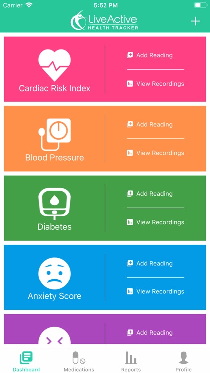 LiveActive Health Tracker