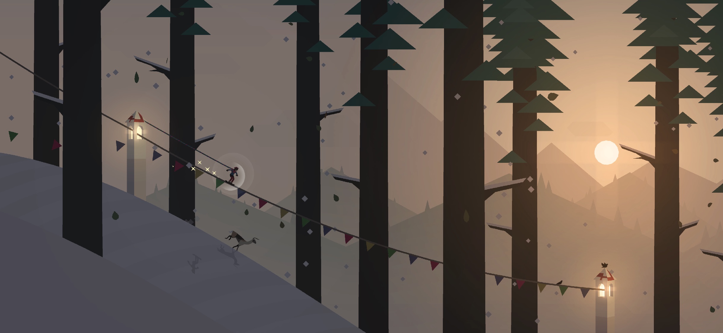 Screenshot do app Alto's Adventure