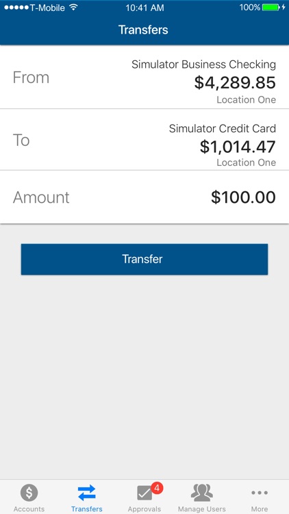 SAFE CU Business screenshot-4