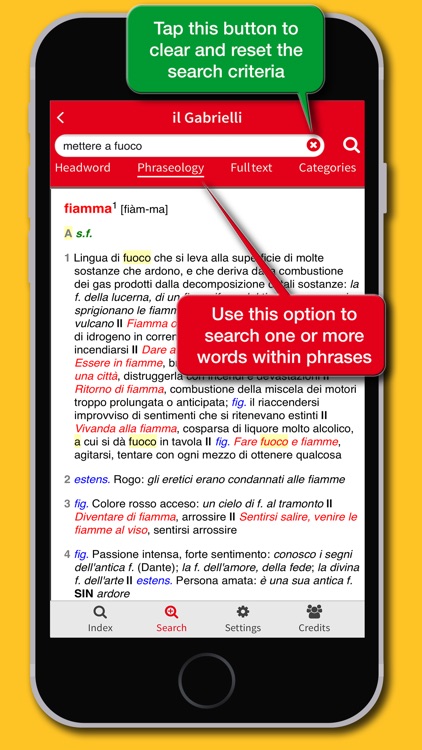 Dizionario Italiano Gabrielli screenshot-3