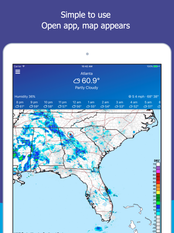 Rain Radar - NOAA NWS Doppler Radar Weather screenshot 4