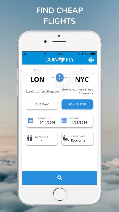 CoinFly - Flights with Coins screenshot 2