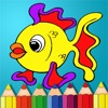 Animal Fish Coloring Book