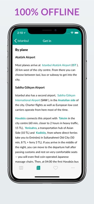 Istanbul Offline Map & Guide(圖5)-速報App