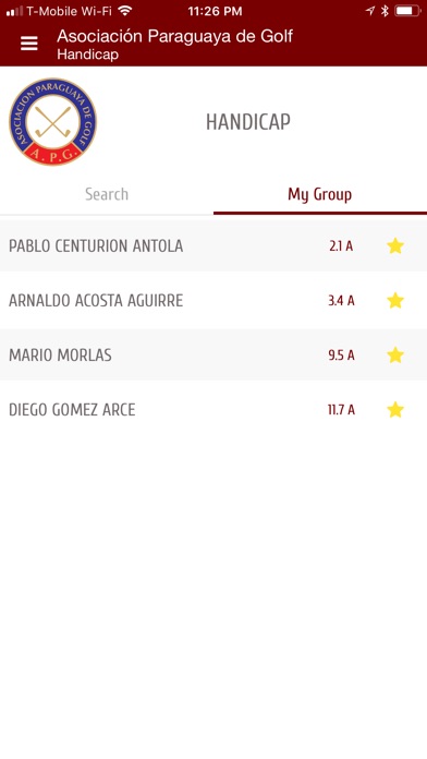 Asociacion Paraguaya de Golf screenshot 4