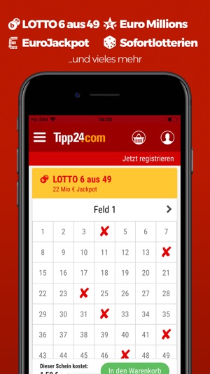 Tipp24 Lotto 6aus49 Powerball(圖2)-速報App