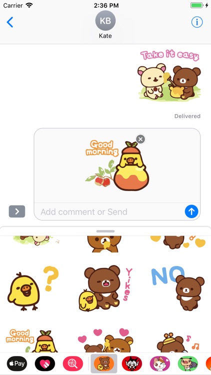 Evie Cute Stickers for Texting
