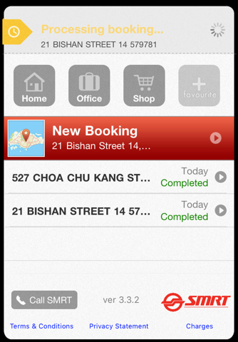 SMRT Book a Taxi screenshot 4