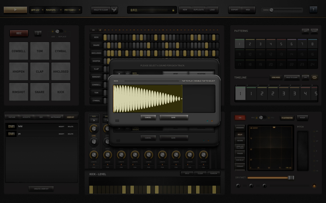 ‎DM1 - The Drum Machine Screenshot