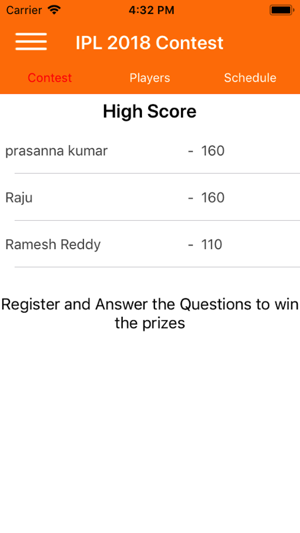 IPL 2018 Contest