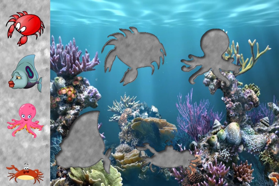 Fishes Puzzles for Toddlers screenshot 2