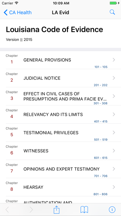 How to cancel & delete Louisiana Code of Evidence LS from iphone & ipad 1