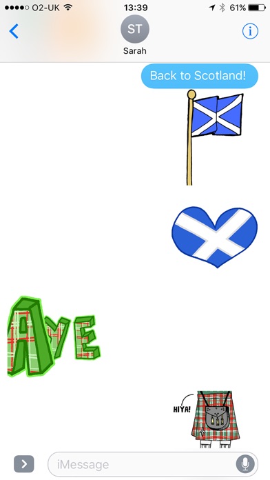 Animated Scotmoji Stickers screenshot 2