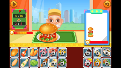 Hamburger Cooking Food Shop screenshot 4