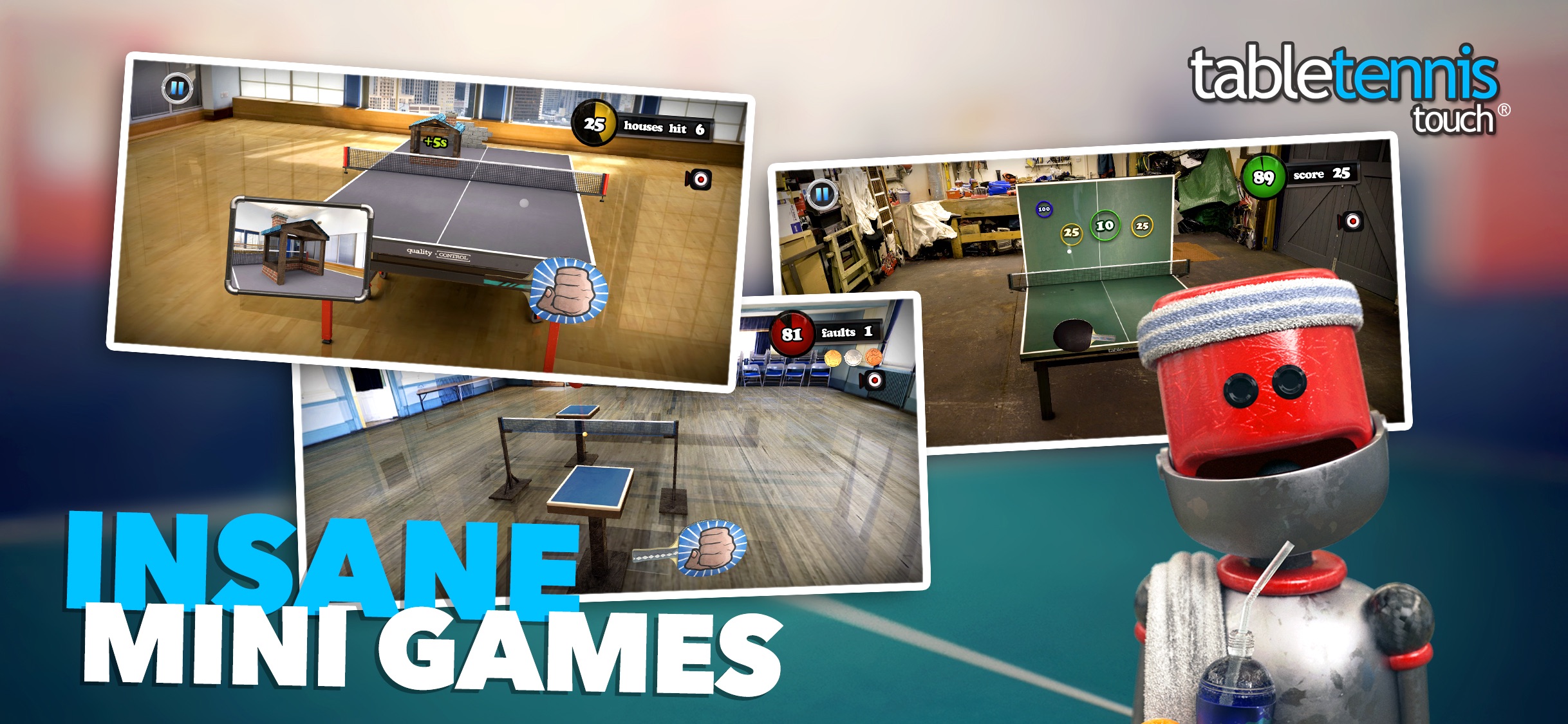 Screenshot do app Table Tennis Touch