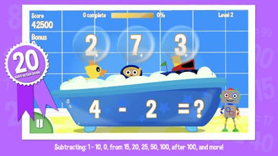 Bubbletime First Grade Math screenshot 3