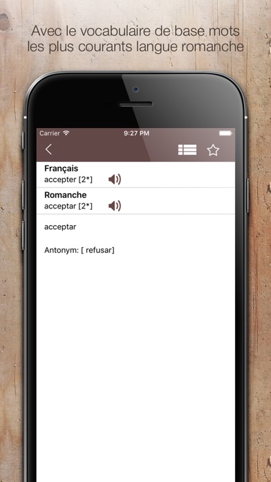 Dictionnaire Romanche Francais screenshot 3