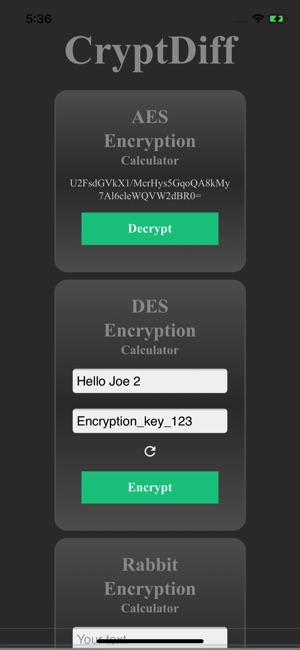 CryptDiff - Encrypt & Decrypt(圖2)-速報App