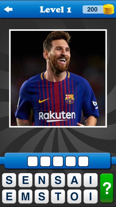 Who's the Player? Free Addictive Football Player Word Game Screenshot 1