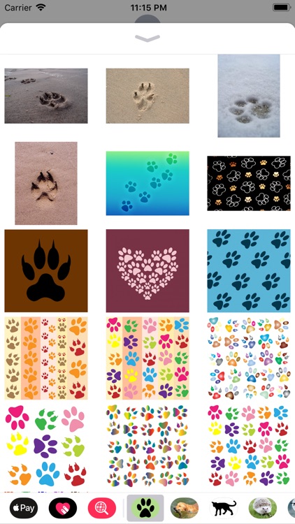 Paw Prints Sticker Pack