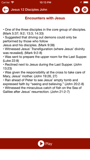 Jesus 12 Disciples John(圖6)-速報App