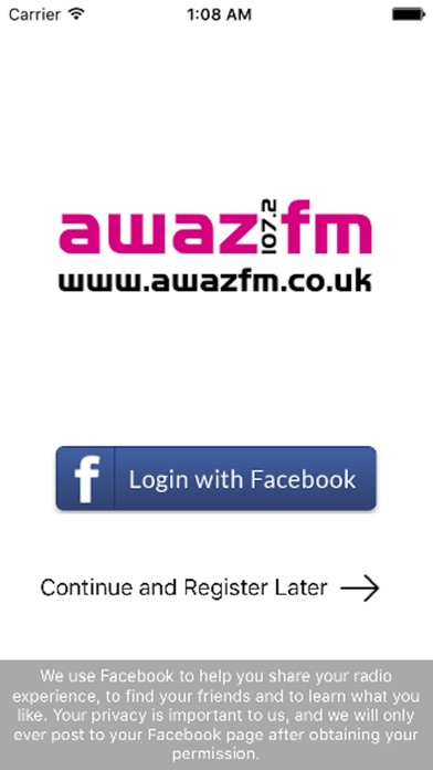 Awaz FM Glasgow screenshot 2