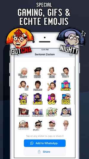 Senioren Zocken Emojis App(圖4)-速報App