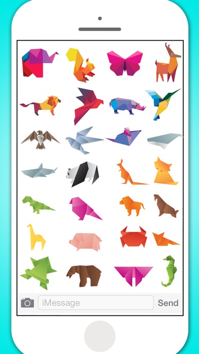 Origami Stickers Pack screenshot 2