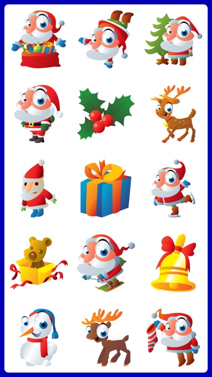 Santa & Xmas Party Stickers IM