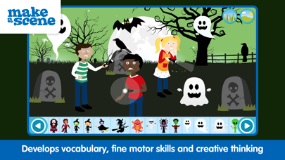 How to cancel & delete Make a Scene: Halloween Pocket from iphone & ipad 2