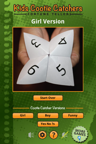 Cootie Catcher Fortune Teller - náhled