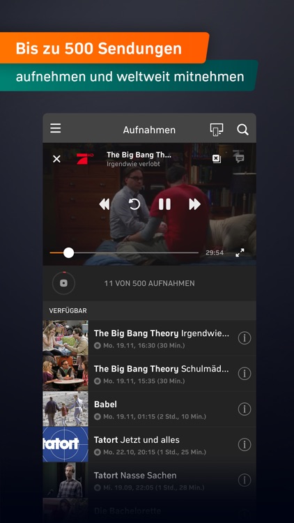 Zattoo - TV Streaming App screenshot-5